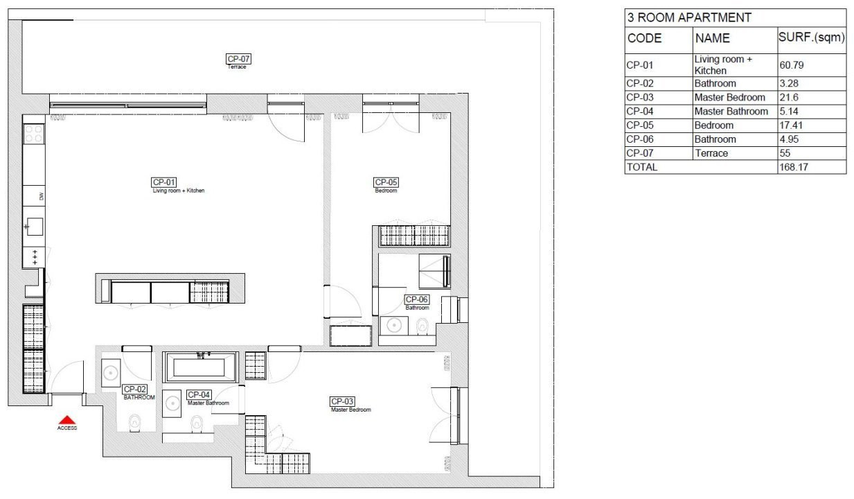 3 Camere Floreasca | 3 Bai | Priveliste spre Parc | Parcare