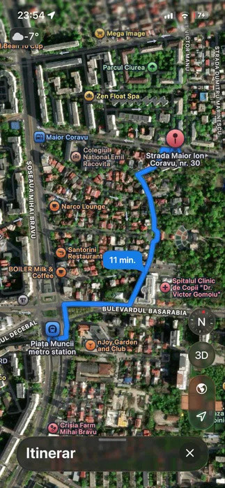 Garsoniera | Piața Muncii | Pet Friendly | 10 min. metrou 