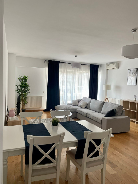 2 Camere | Aviatiei-Pipera | 80mp | 2 bai | Dressingroom