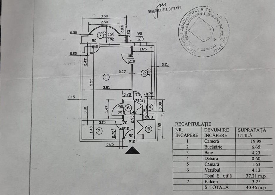 Garsoniera | Comision 0% | Investitie | Etaj 1 | 38 metri patrati utili |