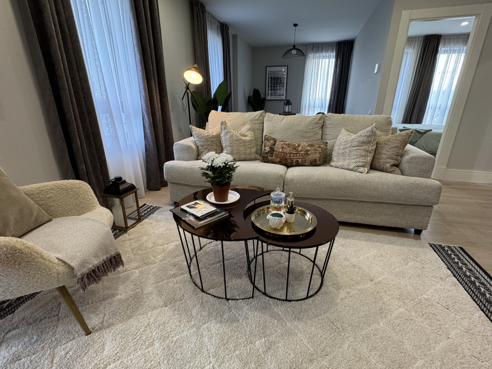 Triana Residence | 2 camere | Mobilat Designer | Terasa |